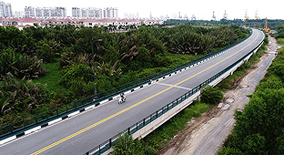 4 Tuyến đường chính Thủ Thiêm - Góc nhìn 1